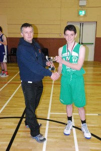 Mairtin accepts the silver!