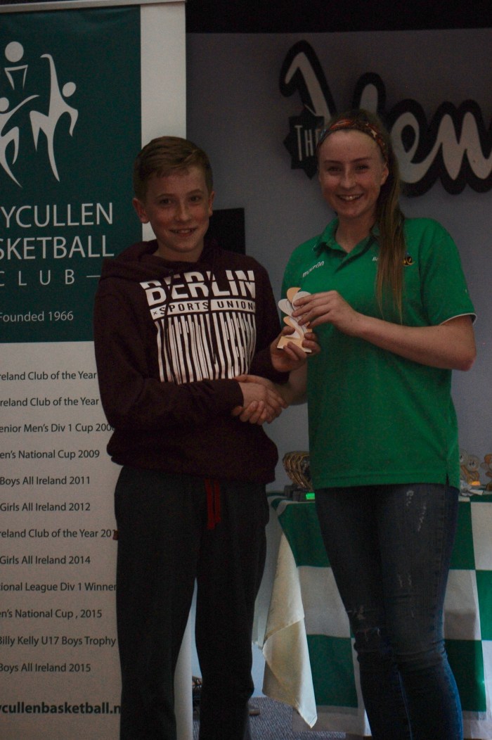 Dara Parsons U13 Player of the Year