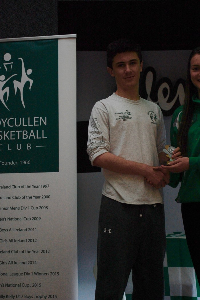 Eoghan Kelly U18 Boys Player 2