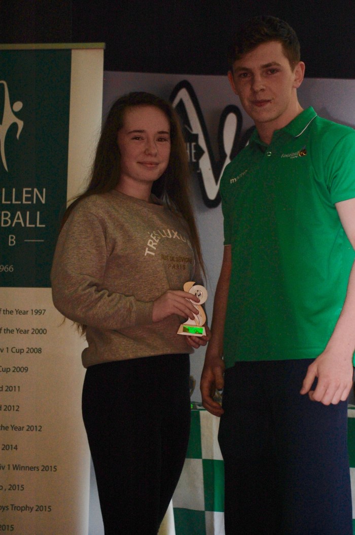 Mia Fitzgerald U14 Girls Player of the Year