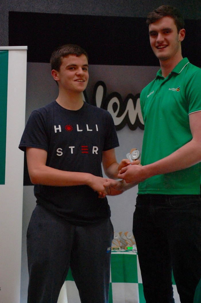Paul Kelly U15 Boys Player of the Year