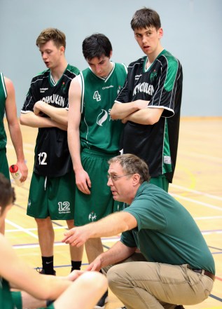 Moycullen v Maree Super League Basketball game